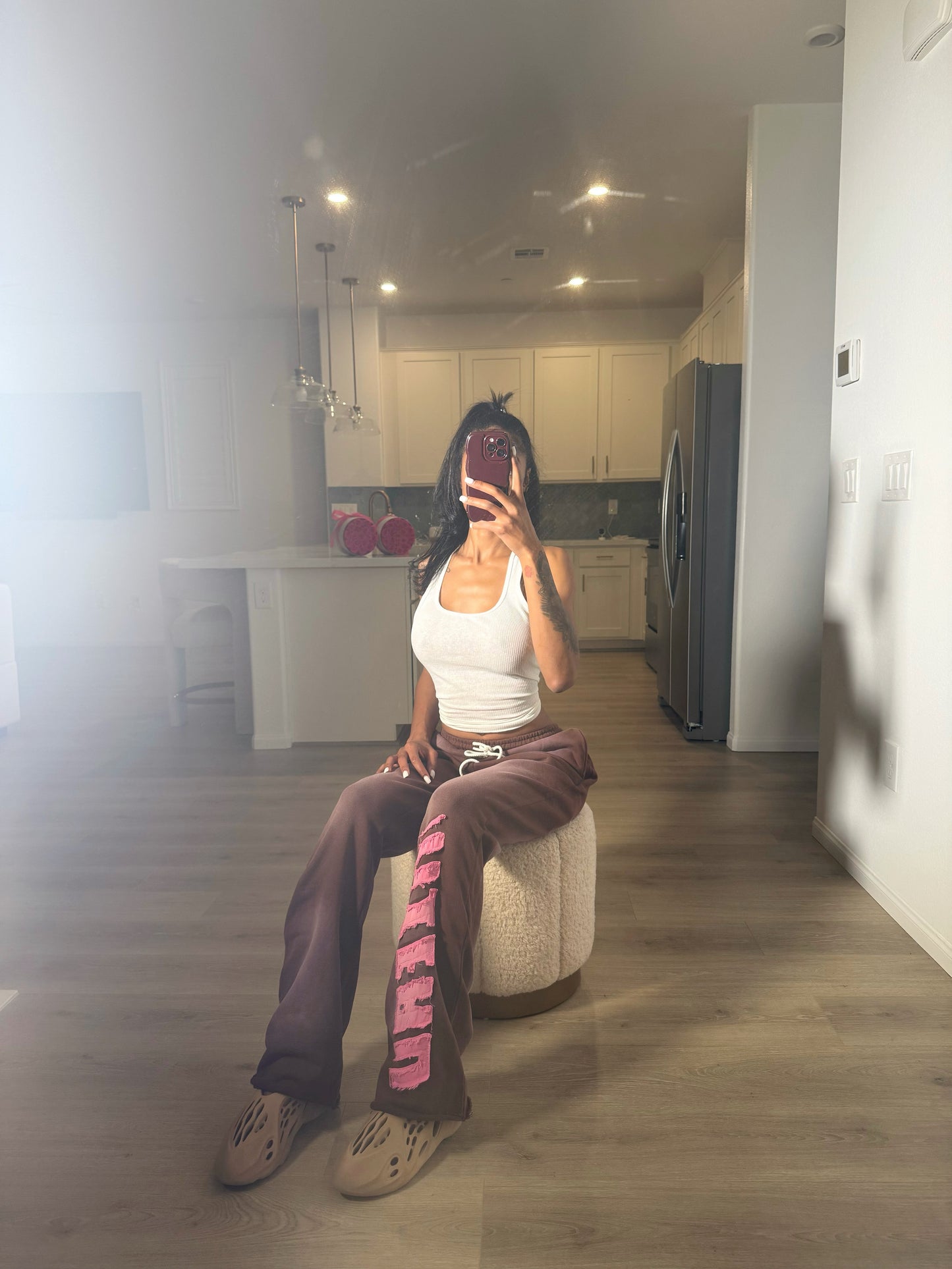 CHOCO MIERU BAGGY SWEATS