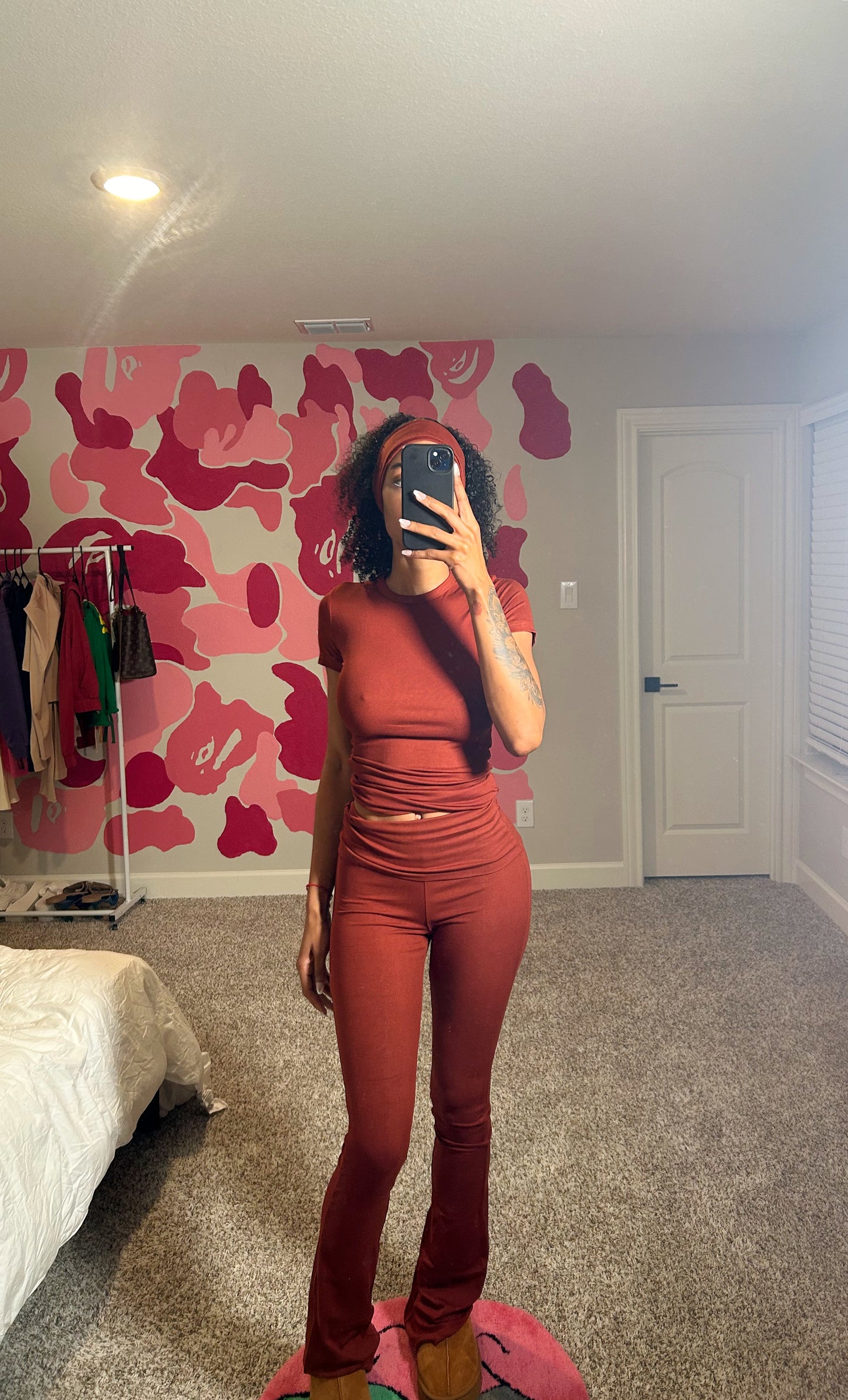 Short Sleeve Lounge Set