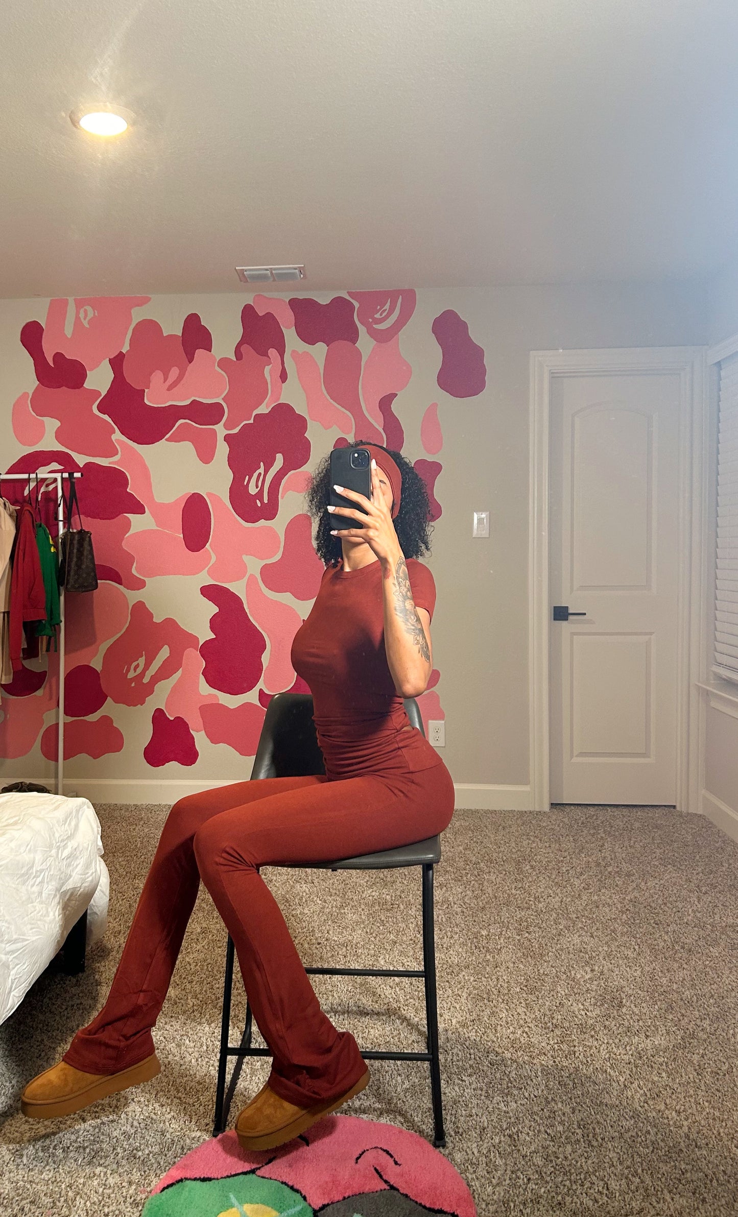 Short Sleeve Lounge Set