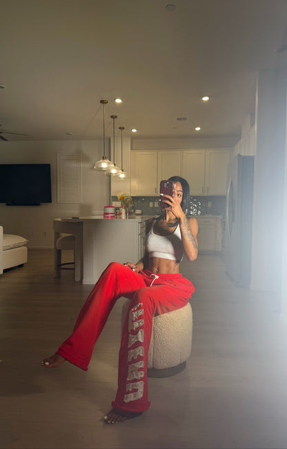 CHERRY BOMB MIERU BAGGY SWEATS