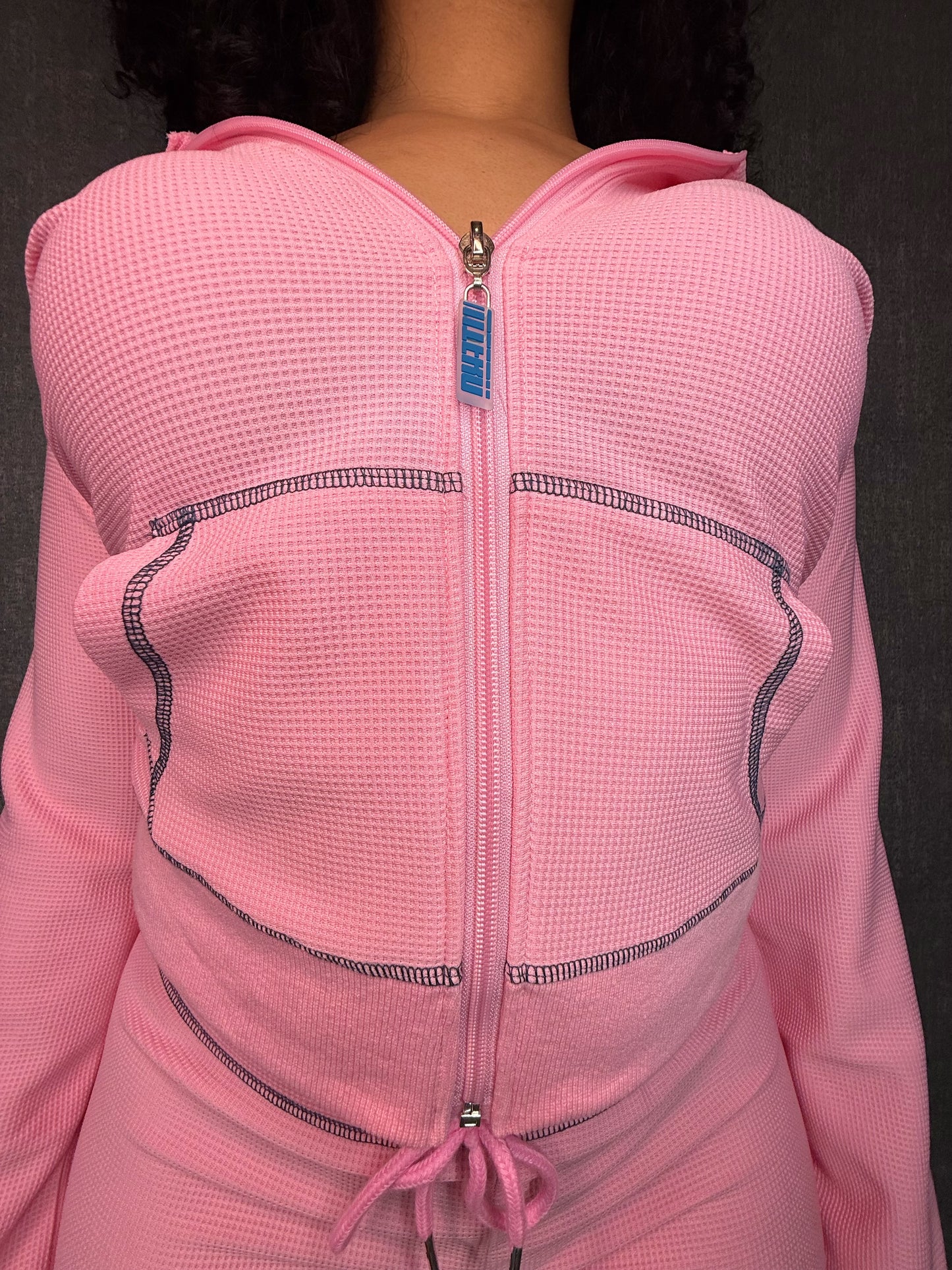 CARNATION WAFFLE KNIT