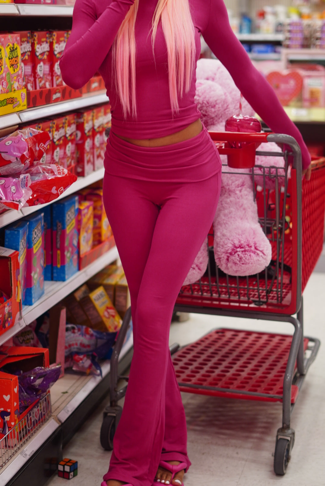 VDAY MAGENTA LOUNGE SET LIMITED EDITION🩷