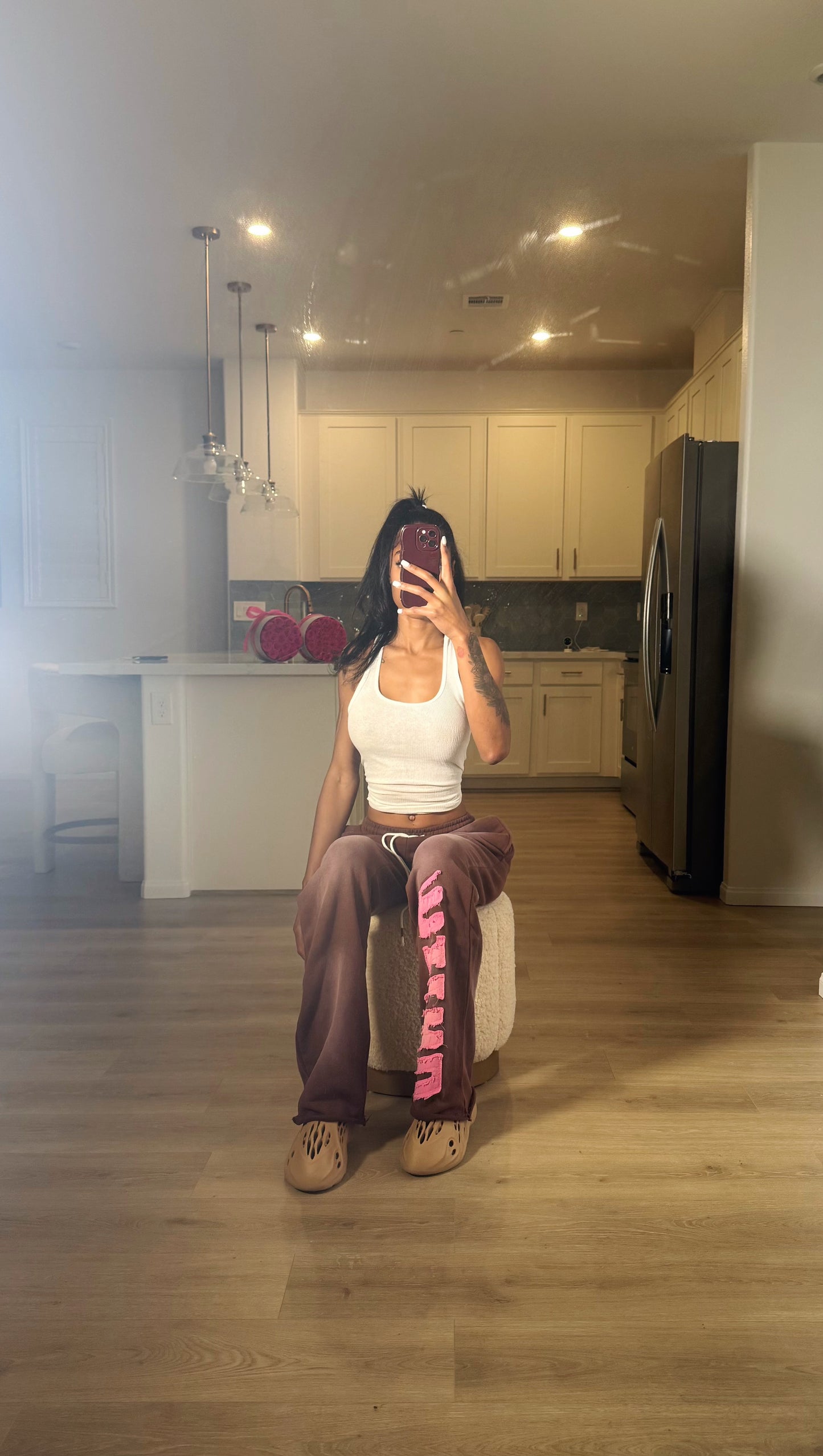 CHOCO MIERU BAGGY SWEATS