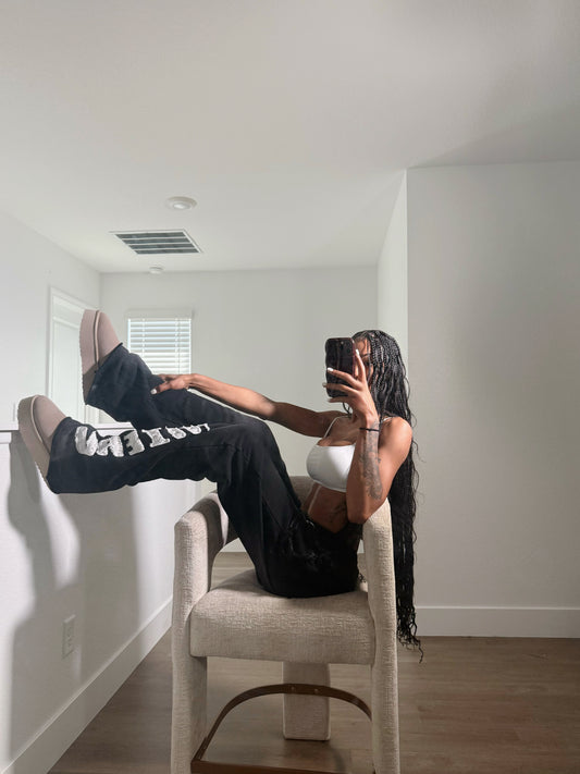 CARBON BAGGY MIERU SWEATS