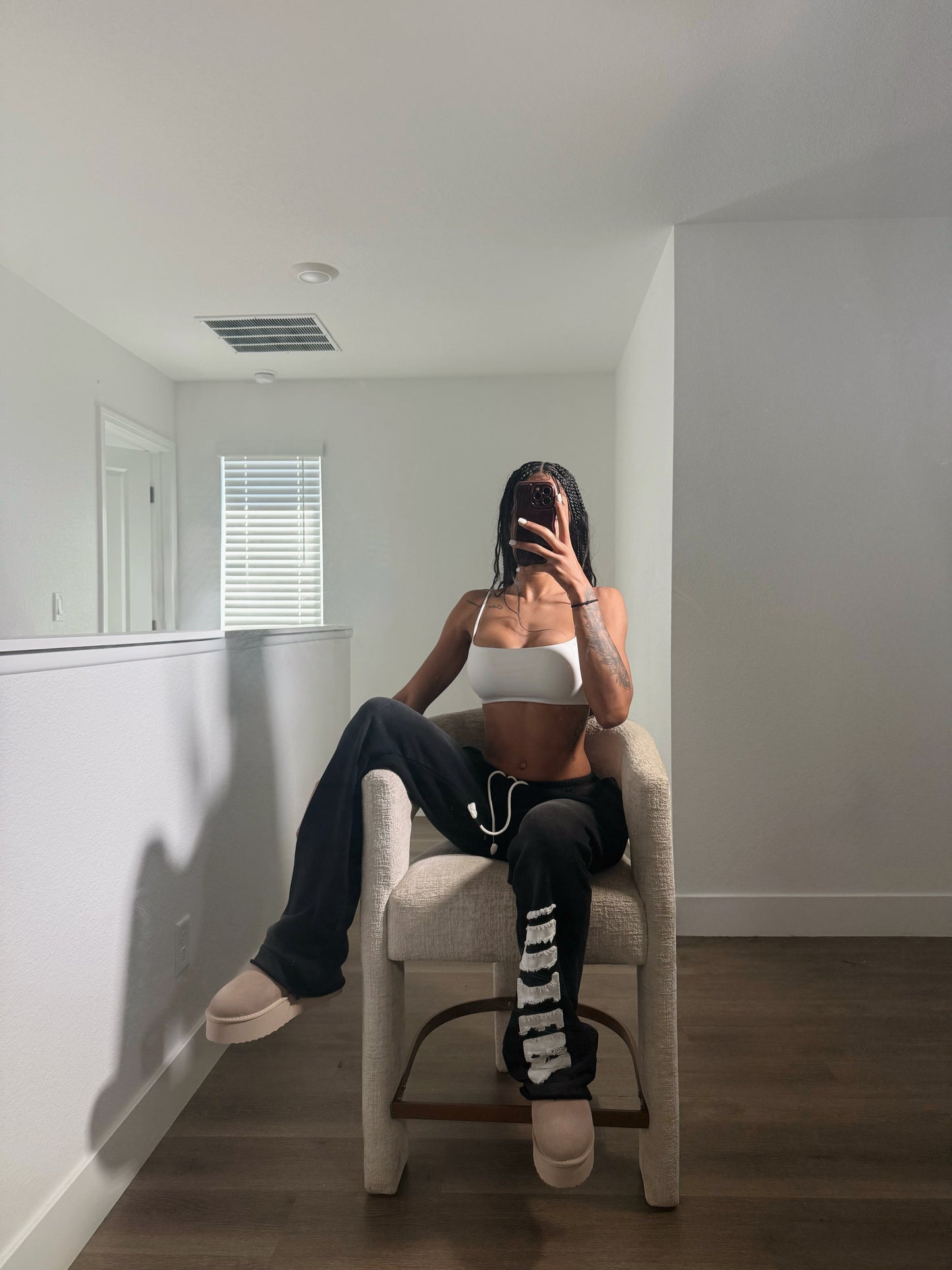 CARBON BAGGY MIERU SWEATS