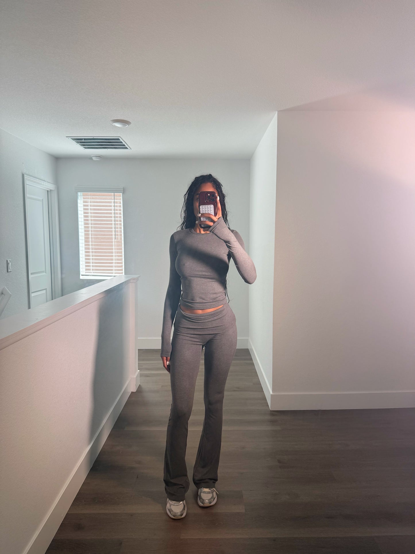 SMOKEY GREY LOUNGE SET