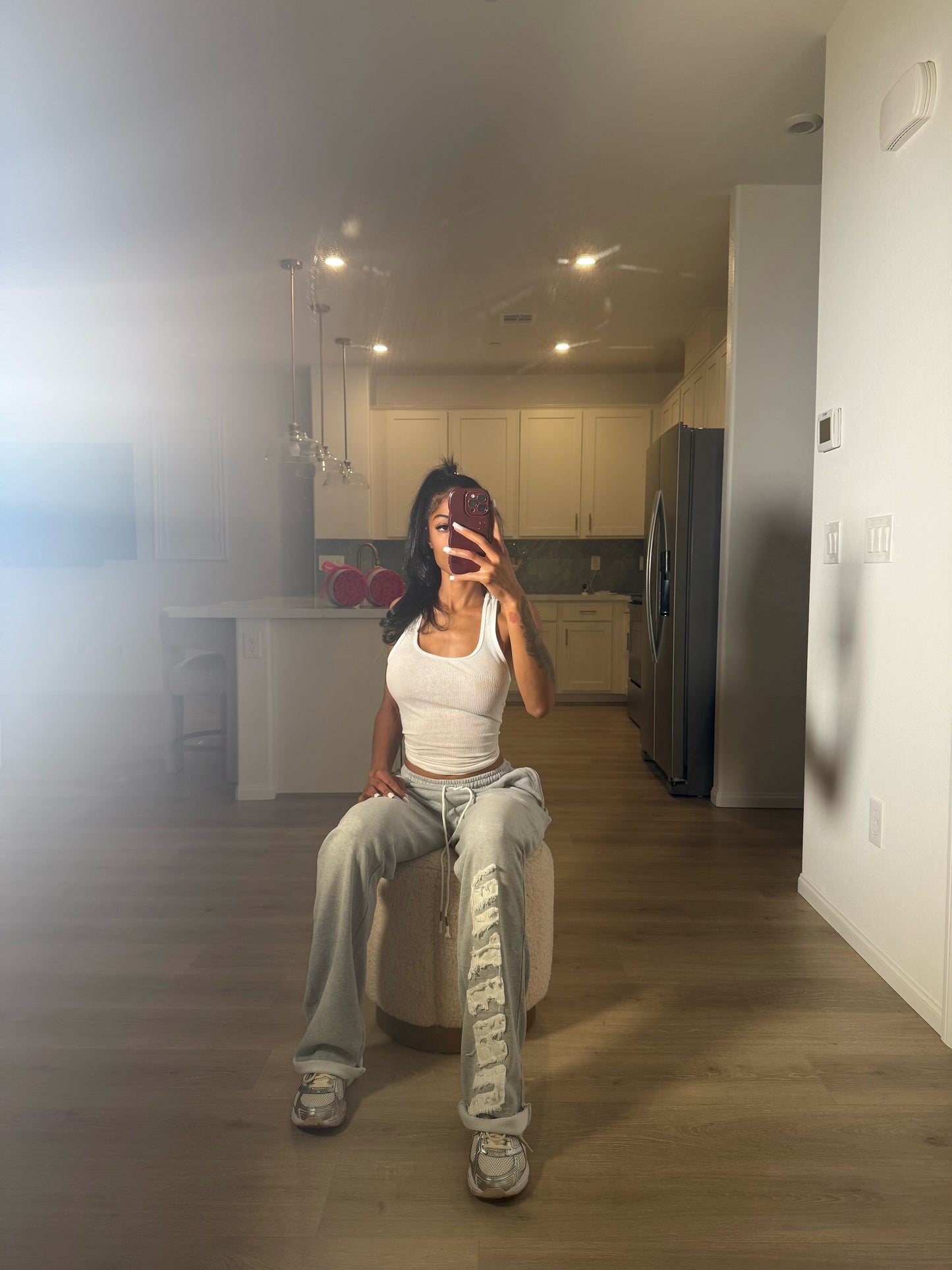 ASH MIERU BAGGY SWEATS