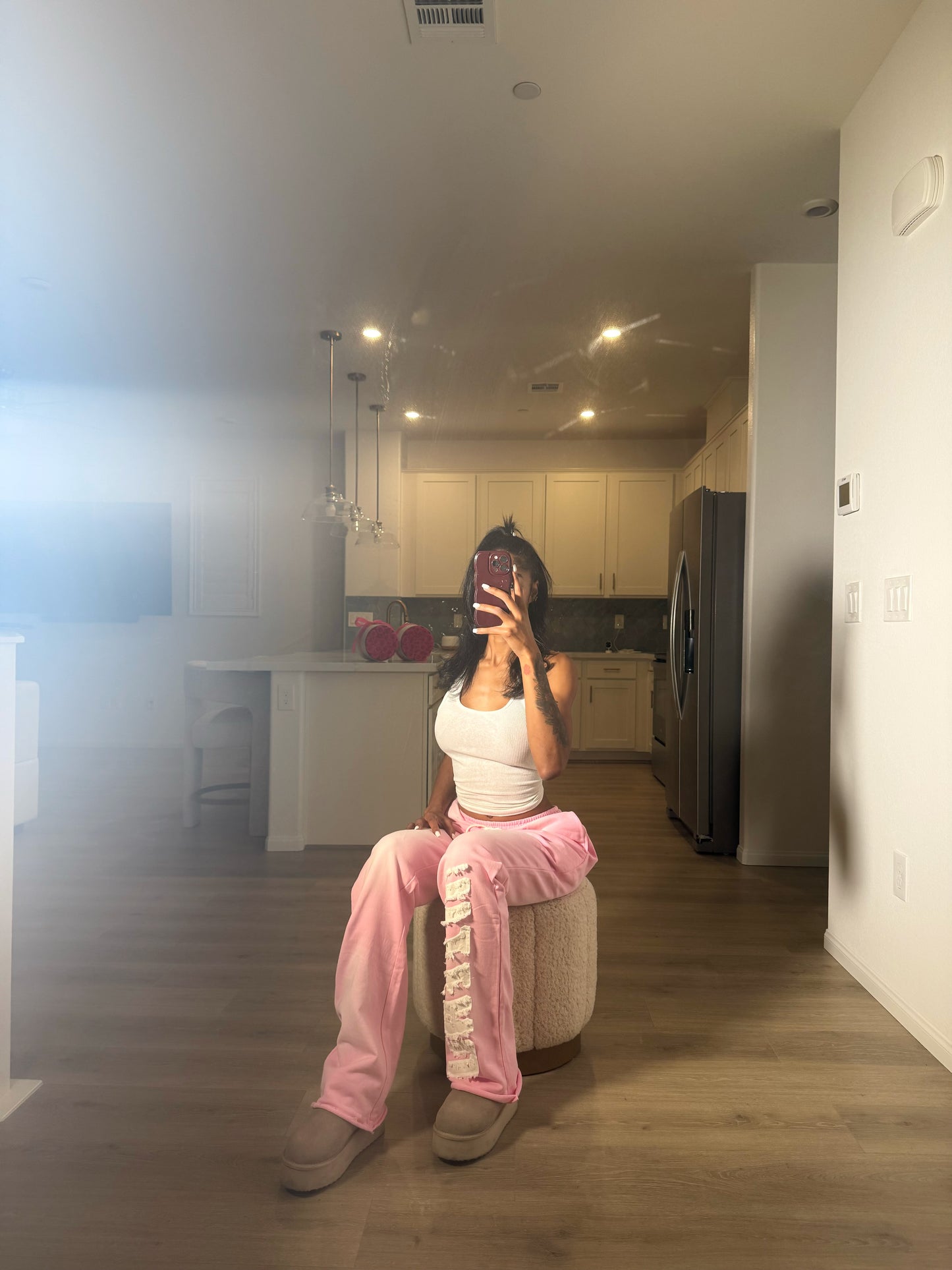 BUBBLEGUM MIERU BAGGY SWEATS