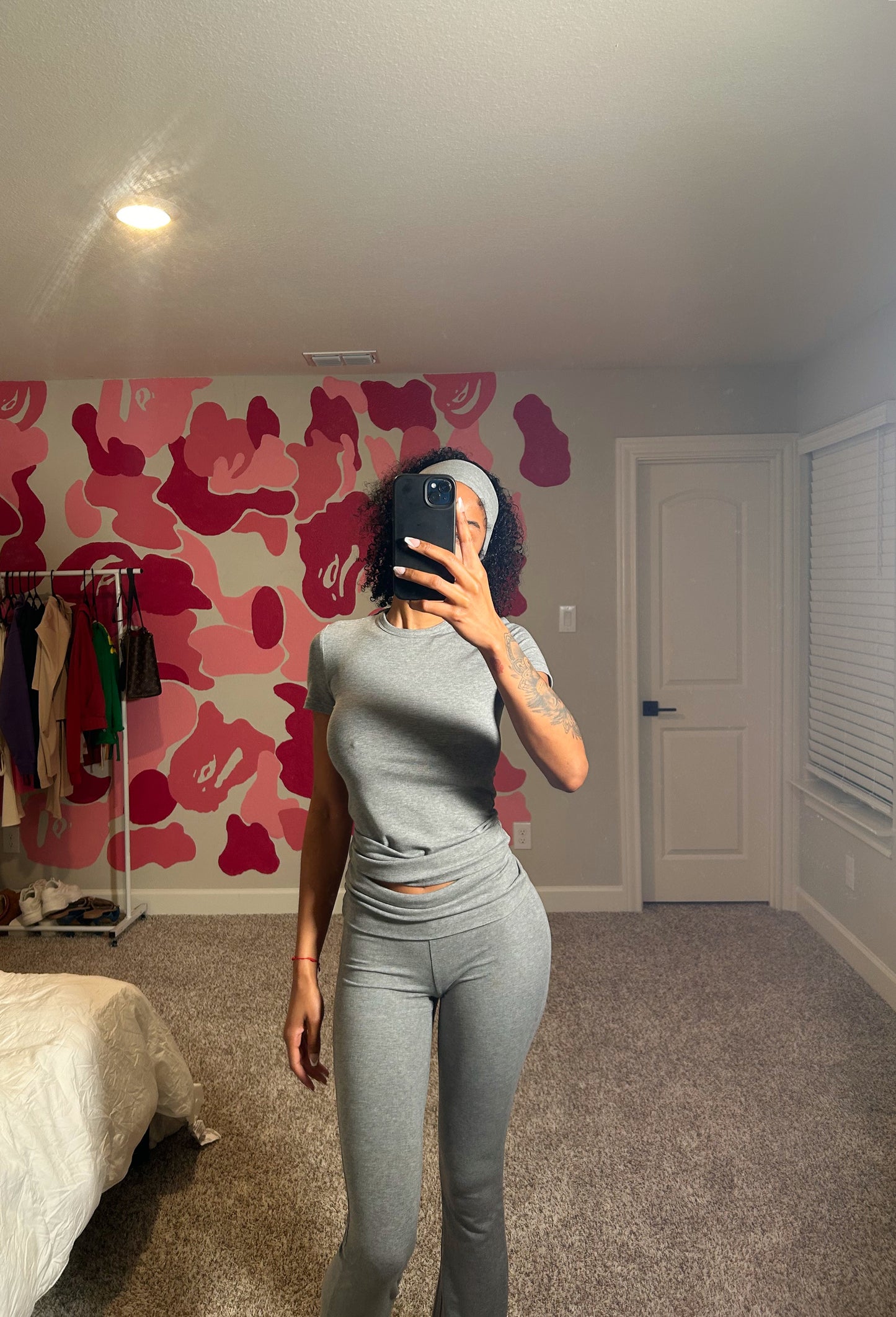Short Sleeve Lounge Set